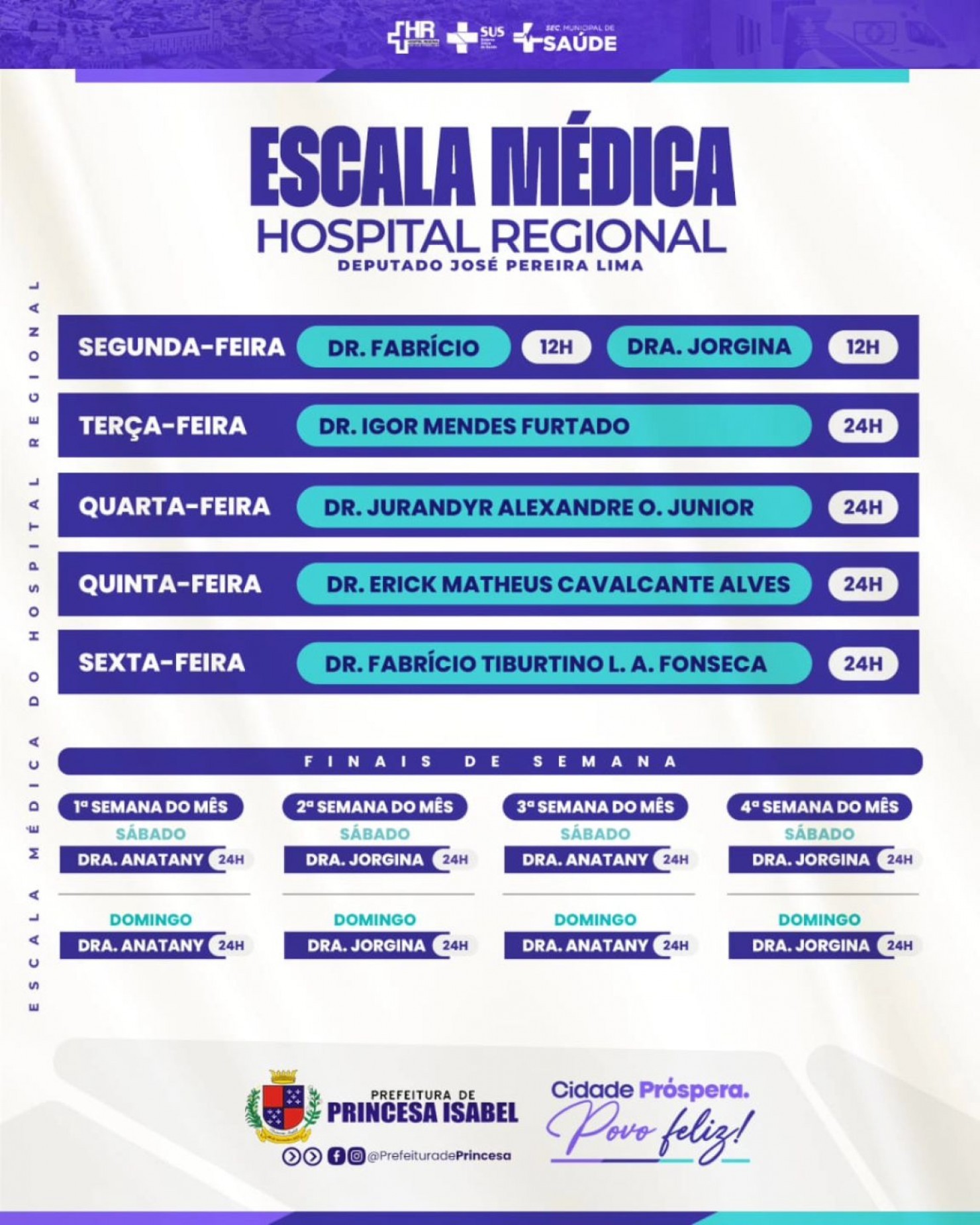 ESCALA MÉDICA DO HRPI